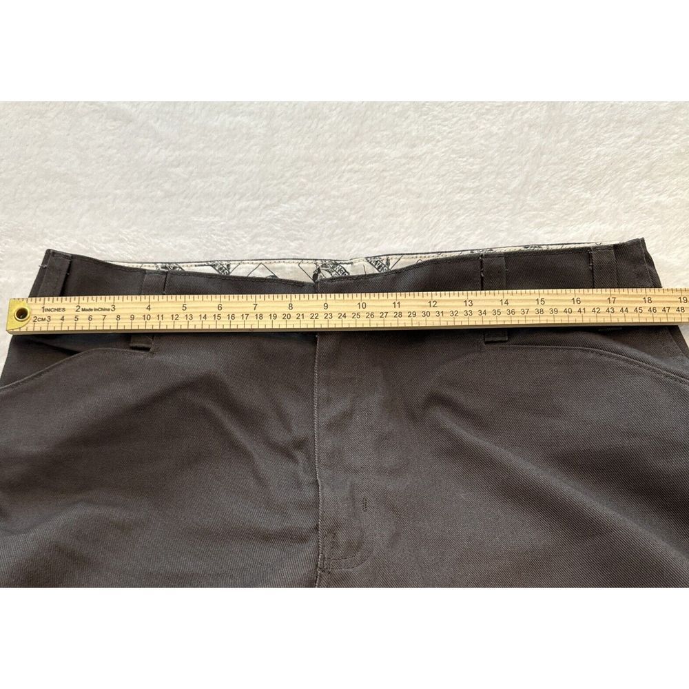 NEW Ben Davis 36 DARK GRAY Gorilla Cut - Wide Leg Baggy Grunge Skater Mens Denim - Picture 5 of 10